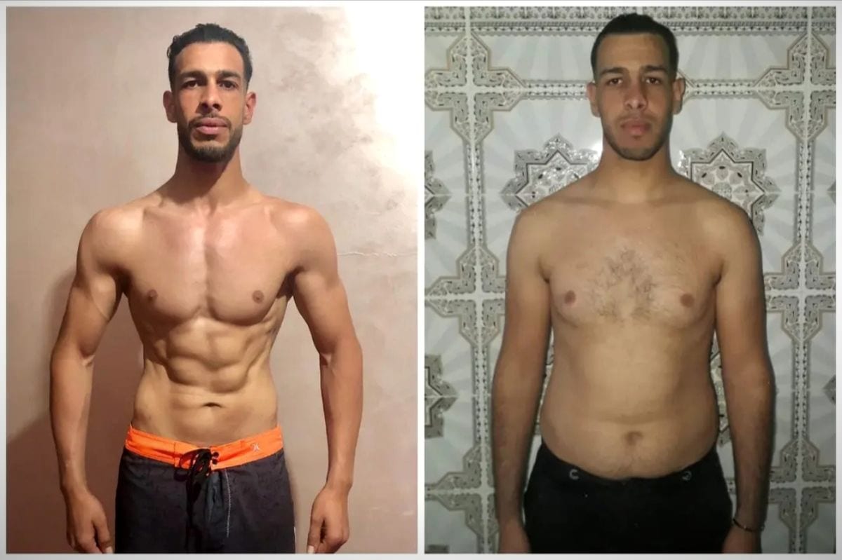 Résultat client Titan Workout — -8kg corps redéfini