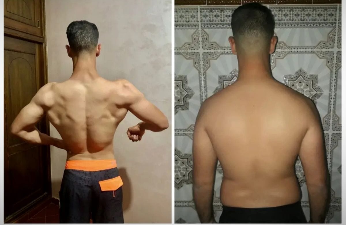 Résultat client Titan — +6kg de muscle en 8 semaines